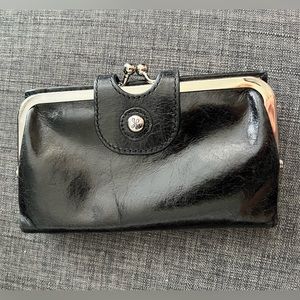 Black Hobo Medium Wallet